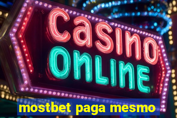 mostbet paga mesmo